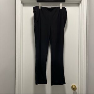CHICOS Fabulously Slimming Black Stretch Pull On Pant SIZE 2.5 Short Large(14)